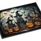 Edge Collections - 18" x 27" - Multicolor - Witches Spooky Halloween Doormat Indoor Outdoor - 1 Piece